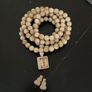 Natural wood 0.8*108 bracelet or necklace